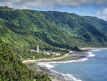 St. Peter Chanel Catholic Church in Poi, Futuna Island, French Territory of Wallis and Futuna Islands, South Pacific Islands, Pacific