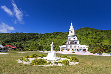 St. Peter Chanel Catholic Church in Poi, Futuna Island, French Territory of Wallis and Futuna Islands, South Pacific Islands, Pacific