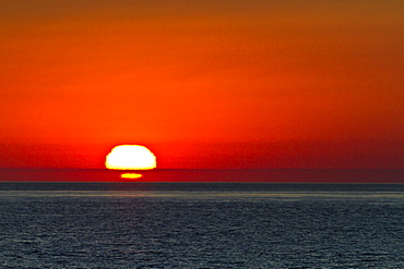 Sunrise, Gulf of California (Sea of Cortez), Baja California, Mexico, North America