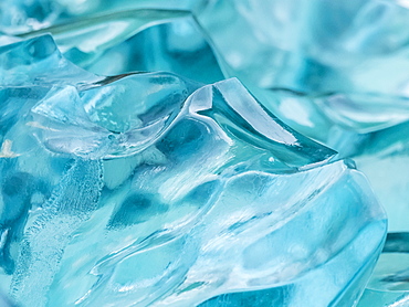 Detail of ice calved from the South Sawyer Glacier, Tracy Arm-Fords Terror Wilderness Area, Alaska, United States of America