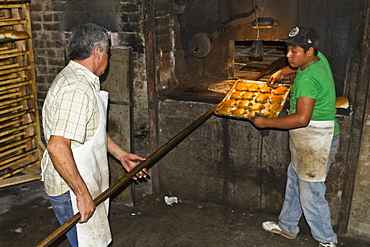 El Bolero bakery, Santa Rosalia, Gulf of California (Sea of Cortez), Baja California Sur, Mexico, North America