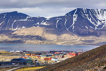 Longyearbyen, Spitsbergen Island, Svalbard Archipelago, Norway, Scandinavia, Europe 