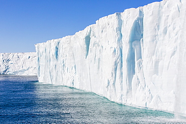 Austfonna ice cap, Nordaustlandet, Svalbard, Norway, Scandinavia, Europe 