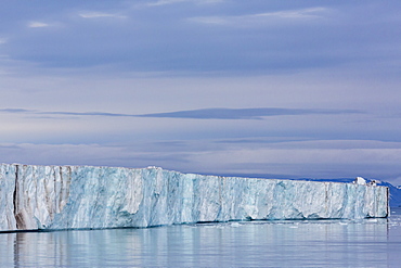 Negribreen (Negri Glacier), Olav V Land, Spitsbergen, Svalbard Archipelago, Norway, Scandinavia, Europe 