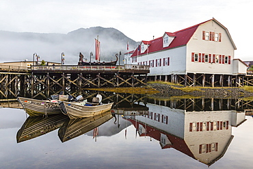 The Norwegian fishing town of Petersburg, Southeast Alaska, United States of America, North America 