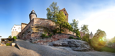 Imperial Castle, Nuremberg, Middle Franconia, Bavaria, Germany