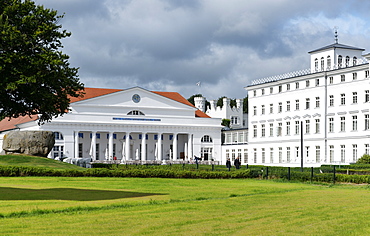 Spa hotel in the Baltic sea resort of Heiligendamm, Mecklenburg-Western Pomerania, Germany