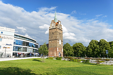 Kroepelin Gate, Hanseatic City of Rostock, Mecklenburg-Western Pomerania, Germany
