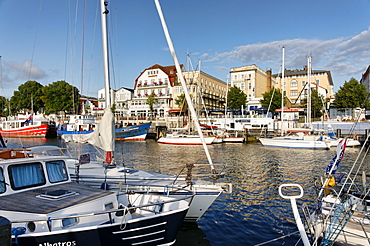 Alter Strom, Warnemuende, Hanseatic Town of Rostock, Mecklenburg-Western Pomerania, Germany