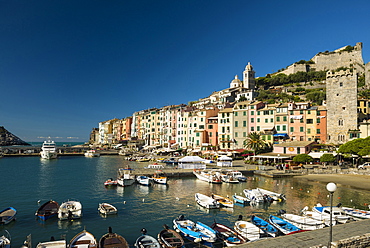 Harbour, Portovenere, Province of La Spezia, Liguria, Italia