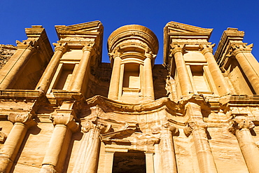 Rock-cut tomb Ad Deir, Petra, Jordan, Middle East