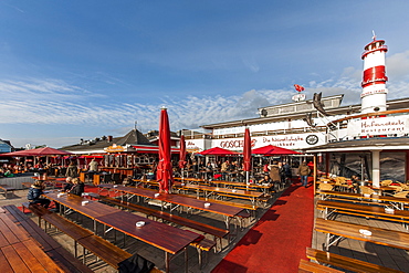 Fish stall, List, Sylt, Schleswig-Holstein, Germany