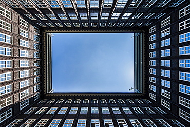 Chilehaus, historical office building, Hamburg, Germany