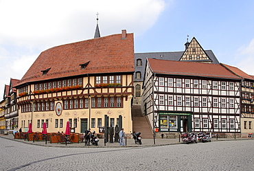 Town hall in Stolberg, Harz, Saxony-Anhalt, Germany, Europe