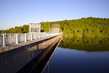 Rappbode reservoir, Harz, Saxony-Anhalt, Germany, Europe
