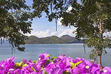 Tha Thung Na dam in the Erawan national park, Kanchanaburi, Kanchanaburi Province, Thailand, Asia