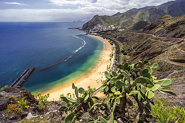 Tenerife beach, Playa de las Teresitas, Tenerife, Canary Islands, Spain