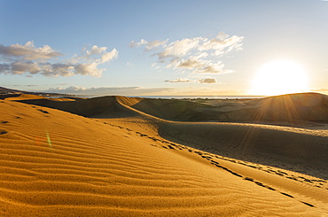 Dunes of Maspalomas, Dunas de Maspalomas, natural reserve, Maspalomas, municipality of San Bartolome de Tirajana, Gran Canaria, 