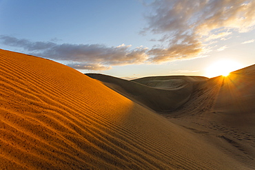 Dunes of Maspalomas, Dunas de Maspalomas, natural reserve, Maspalomas, municipality of San Bartolome de Tirajana, Gran Canaria, 