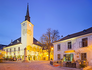 Town hall in Gumpoldskirchen, Moedling, Lower Austria, Austria