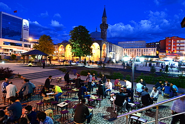 In Erzurum at Mustafa Pasa Mosque in the evening, Erzurum, east Anatolia, East Turkey, Turkey