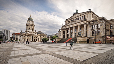 Deutscher Dom, German cathedral and concert hall on Gendarmen Market, Berlin, Germany