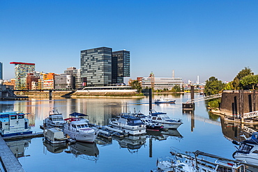 Hyatt Hotel, Media harbour, Duesseldorf, North Rhine Westphalia, Germany