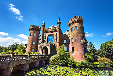 Moyland castle, Bedburg-Hau, North Rhine Westphalia, Germany