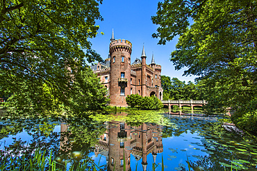 Moyland castle, Bedburg-Hau, North Rhine Westphalia, Germany