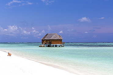 Honeymoon-watervilla at Meeru Island Resort, Meerufenfushi, North-Male-Atoll, Maldives