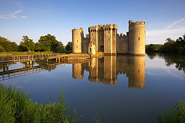 Bodiam Castle, Robertsbridge, East Sussex, Great Britain