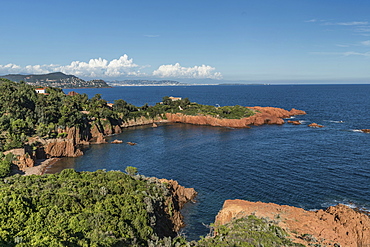 Pointe du Cap Roux, Corniche de l'Estérel, Mediterranean Coast, Var Cote d'Azur, France