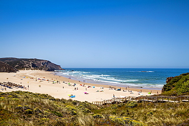 Beach, Praia da Amado, Costa Vicentina, Algarve, Portugal