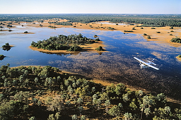 Flight Safari, Okavango-Delta, Botswana, Africa