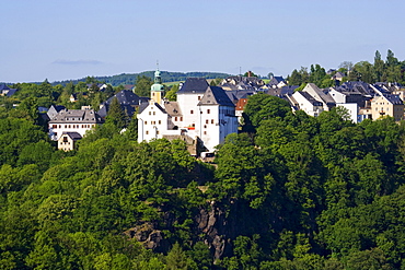 Wolkenstein castle, Wolkenstein, Ore mountains, Saxony, Germany