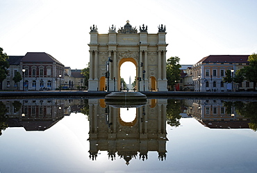 Brandenburg Gate, Luise square, Potsdam, Brandenburg, Germany