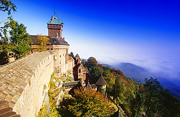 Castle Haut-Koenigsbourg,Elsass,France