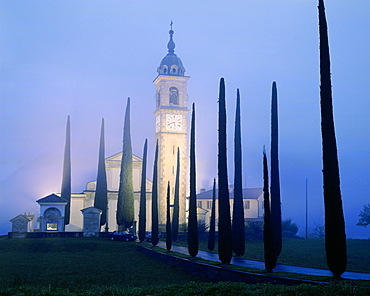 St. Abbondio, Gentilino, Ticino, Switzerland