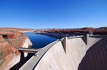 Glen Canyon Dam, Arizona, USA, Lake Powell, Arizona, USA