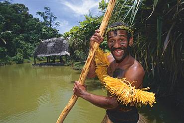 Cultural center, Pacific Harbour, Viti Levu, Fiji Islands