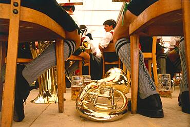 Bavarian folk musicians, Germany