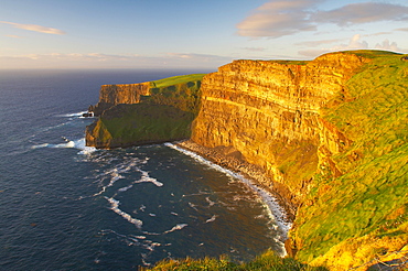 outdoor photo, early evening, Cliffs of Moher, County Clare, Ireland, Europe