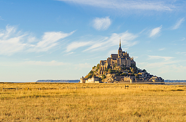 September day at Mont St. Michel, Manche department, France