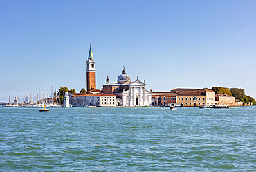 The island of San Giorgio Maggiore in Venice, Veneto, Italy