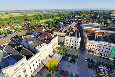 City square, Enns, Upper Austria, Austria