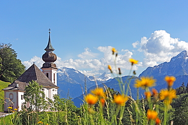 Pilgrimage Church Maria Gern, Berchtesgaden, Upper Bavaria, Bavaria, Germany