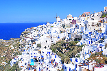 Oia village, Oia, Santorini, Cyclades Islands, Greece