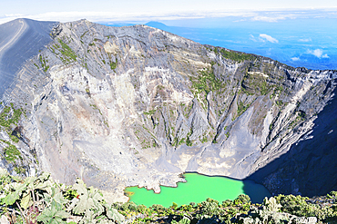 Irazu volcano, Irazu Volcano National Park, Cartago Province, Costa Rica