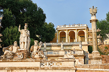 Piazza del Popolo, Rom Italien