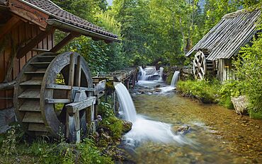 old watermills, Bodental, Carinthia, Austria